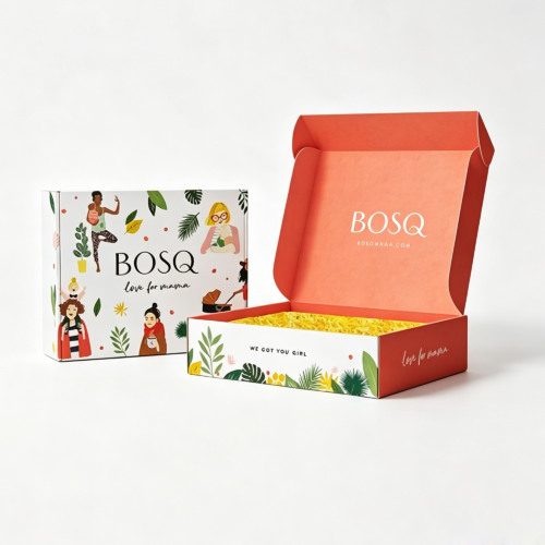 Custom logo pet food shipping box for pet food packaging