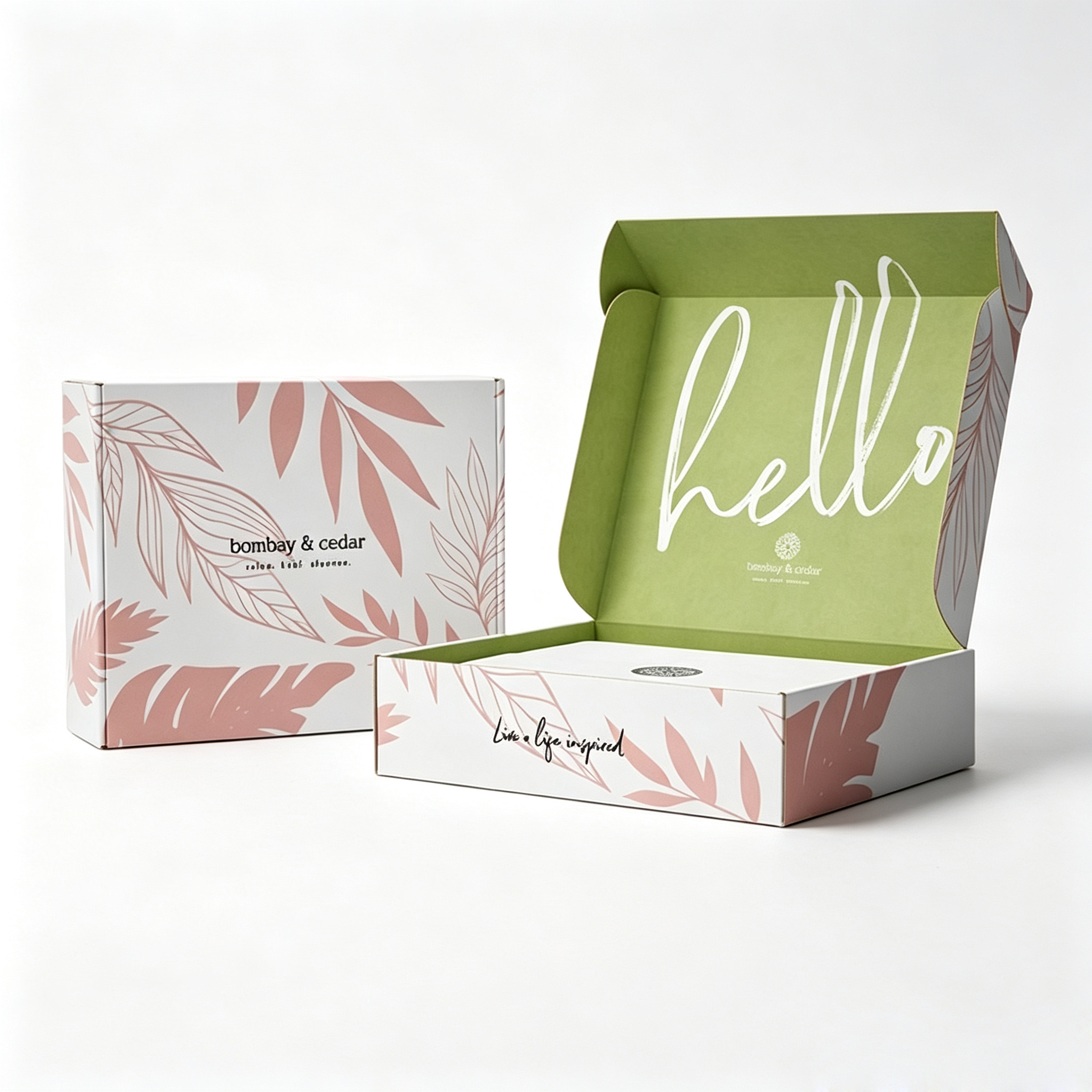 Custom logo pet food shipping box for pet food packaging