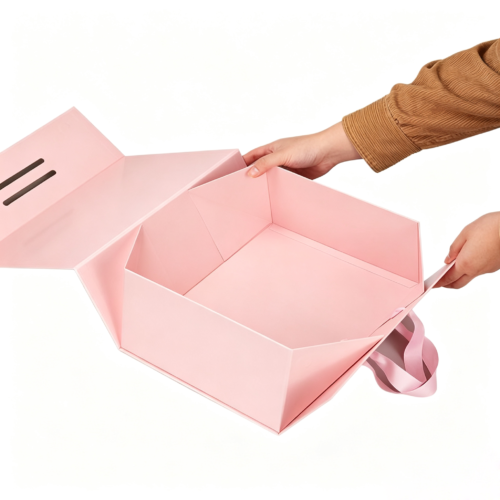 Custom magnetic gift box, foldable luxury magnetic closure gift box
